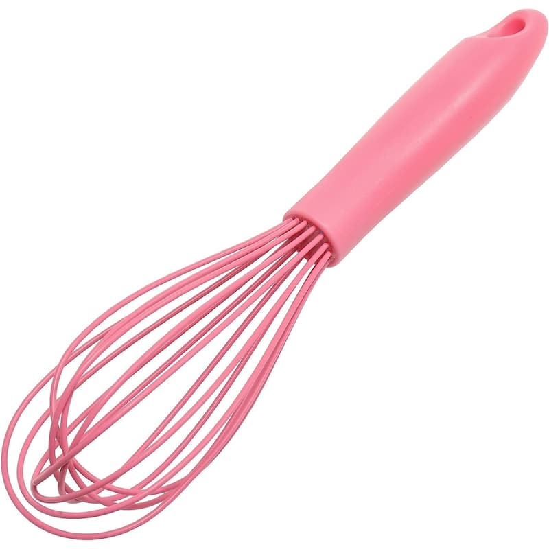 Chef Craft Premium Silicone Wire Cooking Whisk, 10.5 inch - Pink