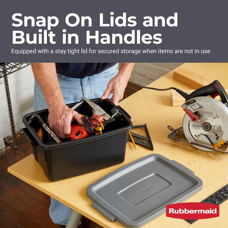 Rubbermaid Roughneck Storage Totes