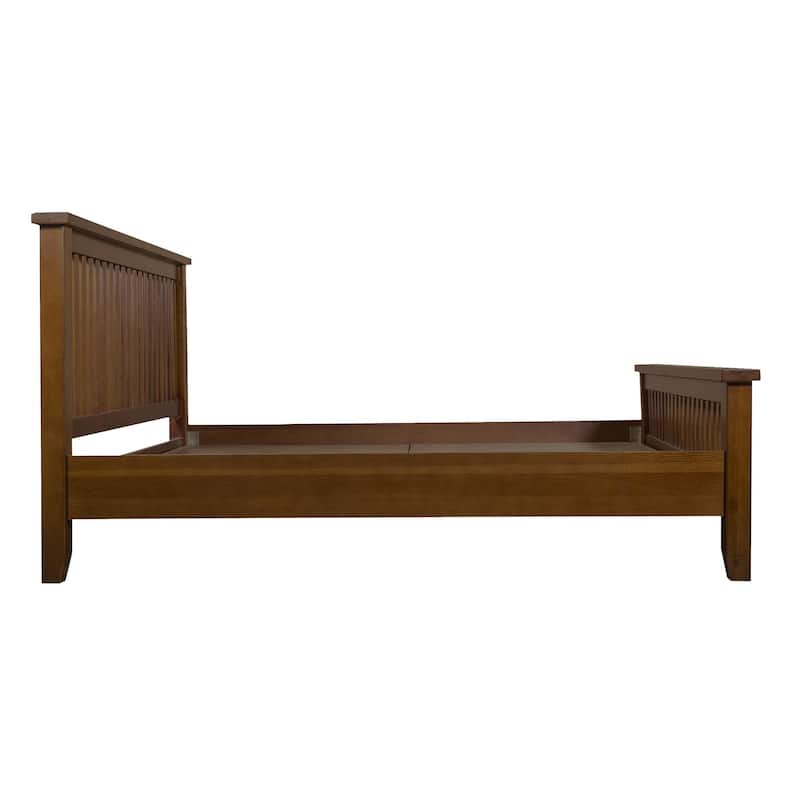 Mission Oak Slat Bed - Michael's Cherry