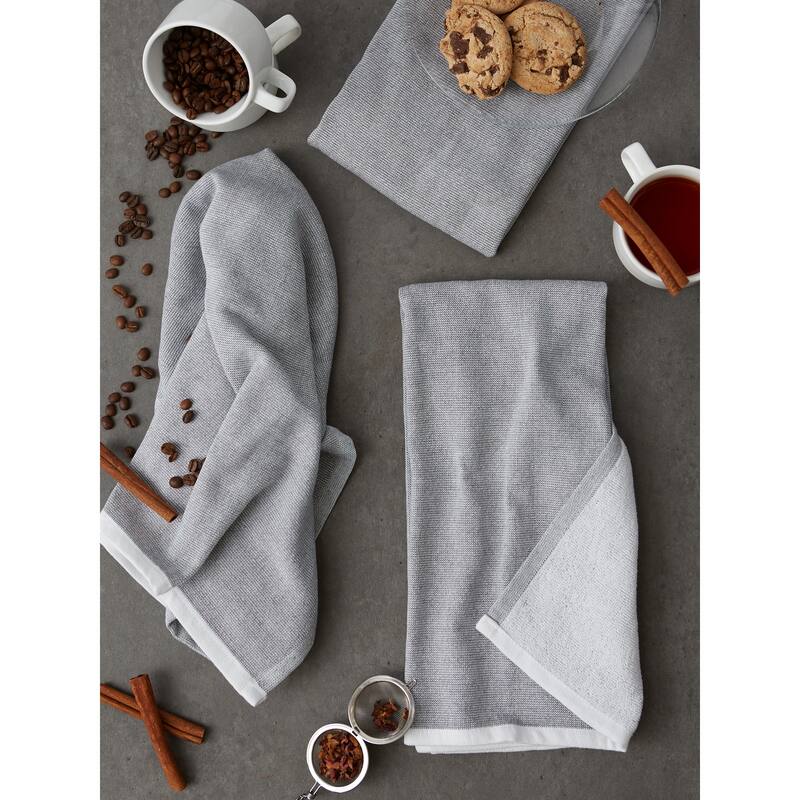 Asst Barn Red French Terry Dishtowel Set/3