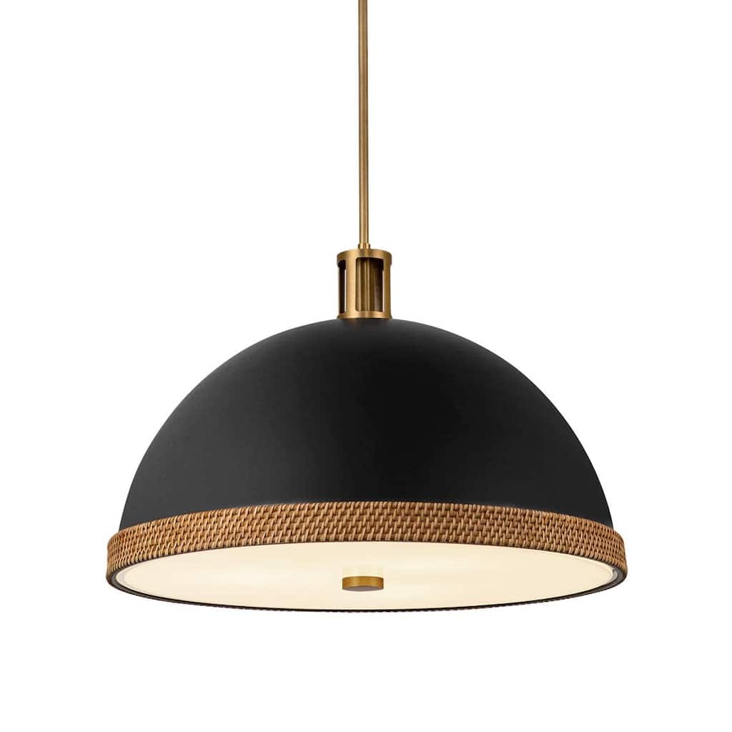 Alora Lighting PD331024 Doral 3 Light 25" Wide Pendant