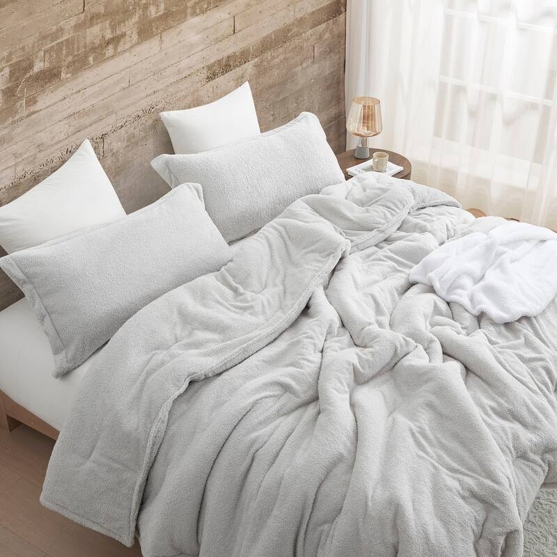 Cozy Moody - Coma Inducer® Oversized Comforter Set - Light Gray