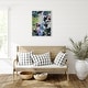 preview thumbnail 10 of 8, Walking through Waddesdon Gardens by Coco Good Framed Canvas Wall Art Print - Sylvie Beaded White