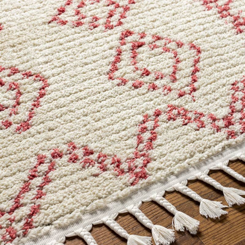 Livabliss Casual Casablanca Shag Tribal Area Rug