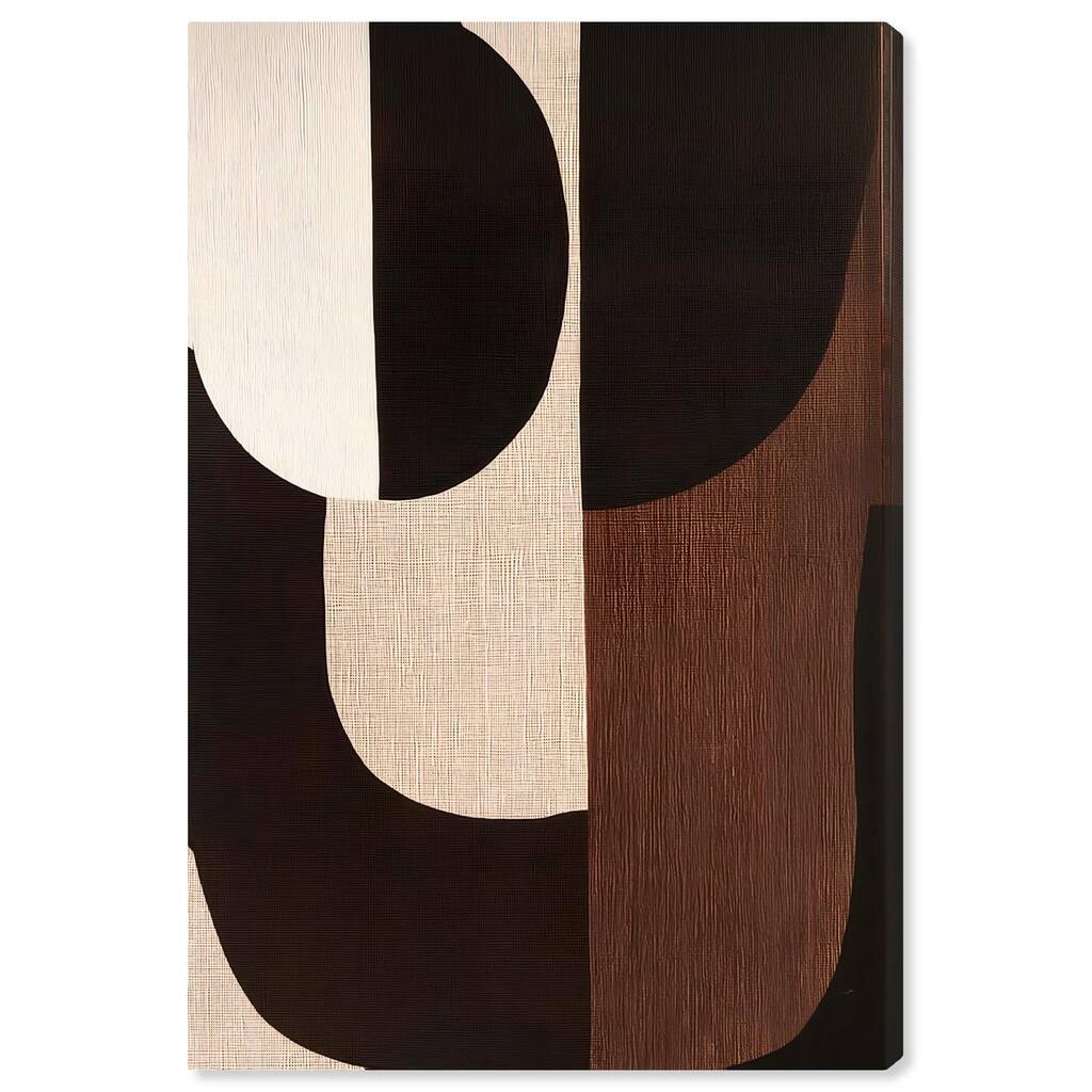 Quartet in Brown I Canvas by Art Remedy, Gallery Wrapped