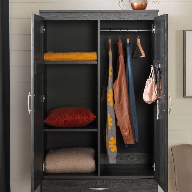 South Shore Acapella 2-door Wardrobe Armoire