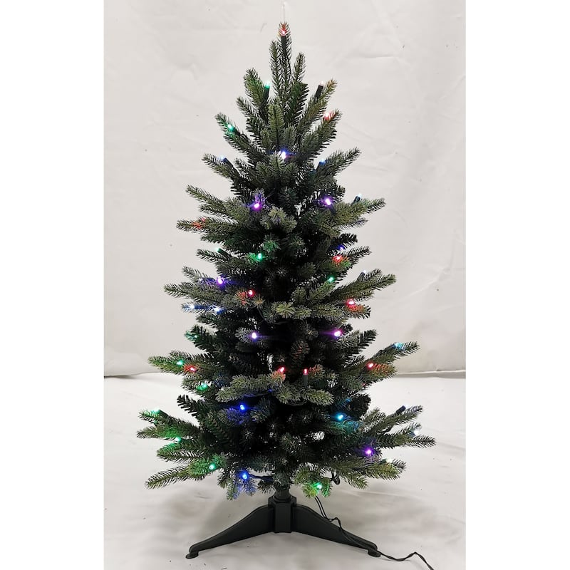 30" or 36" Prelit In/Outdoor Remote RGB LED Stake/Stand Tree