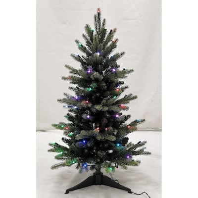 30" or 36" Prelit In/Outdoor Remote RGB LED Stake/Stand Tree