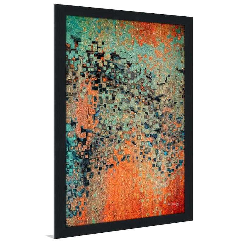 "Luke 11 9 Discover Jesus" by Mark Lawrence Print on Acrylic