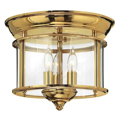 Hinkley Lighting 3 Light Semi-Flush Ceiling Fixture from the Gentry