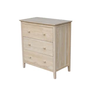 International Concepts Solid Wood Bedroom Dresser