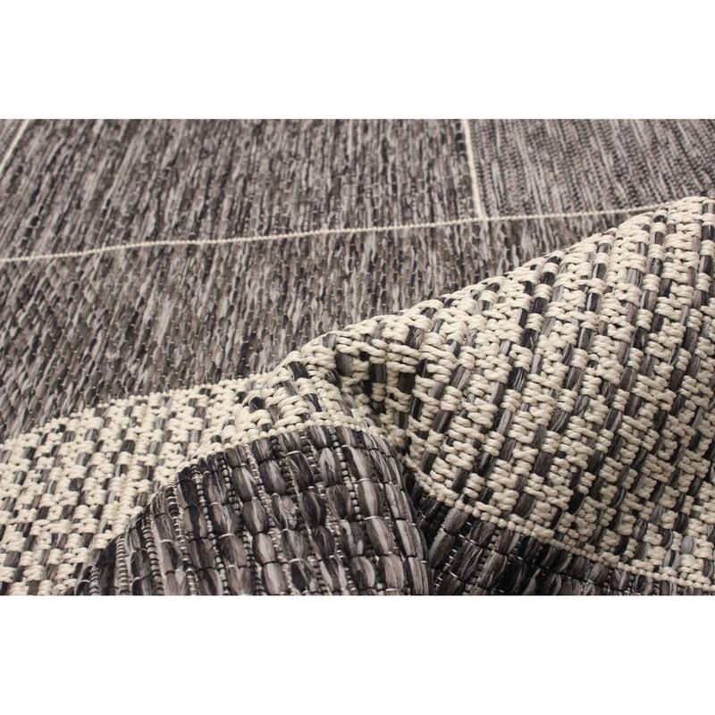 ECARPETGALLERY Machine Woven Bodhi Taupe Area Rug