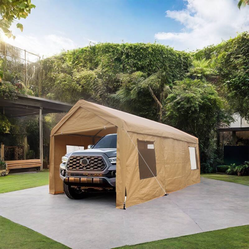 CUSchoice Heavy Duty Outdoor Portable Garage Canopy Carport