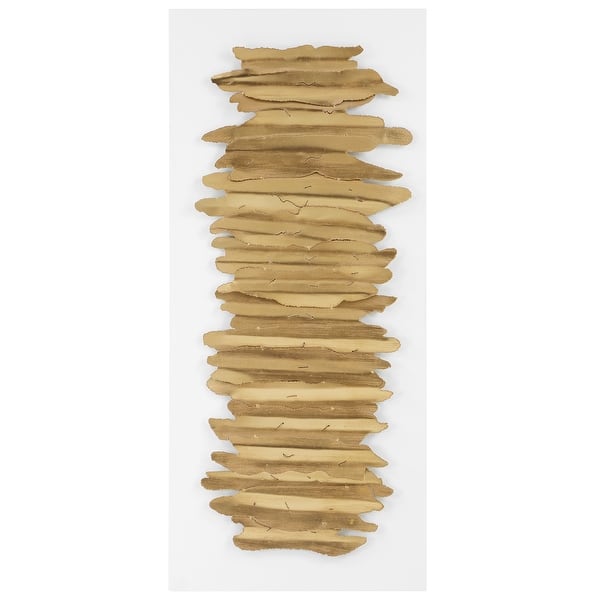 slide 2 of 8, Uttermost Lev White Metal Wall Decor