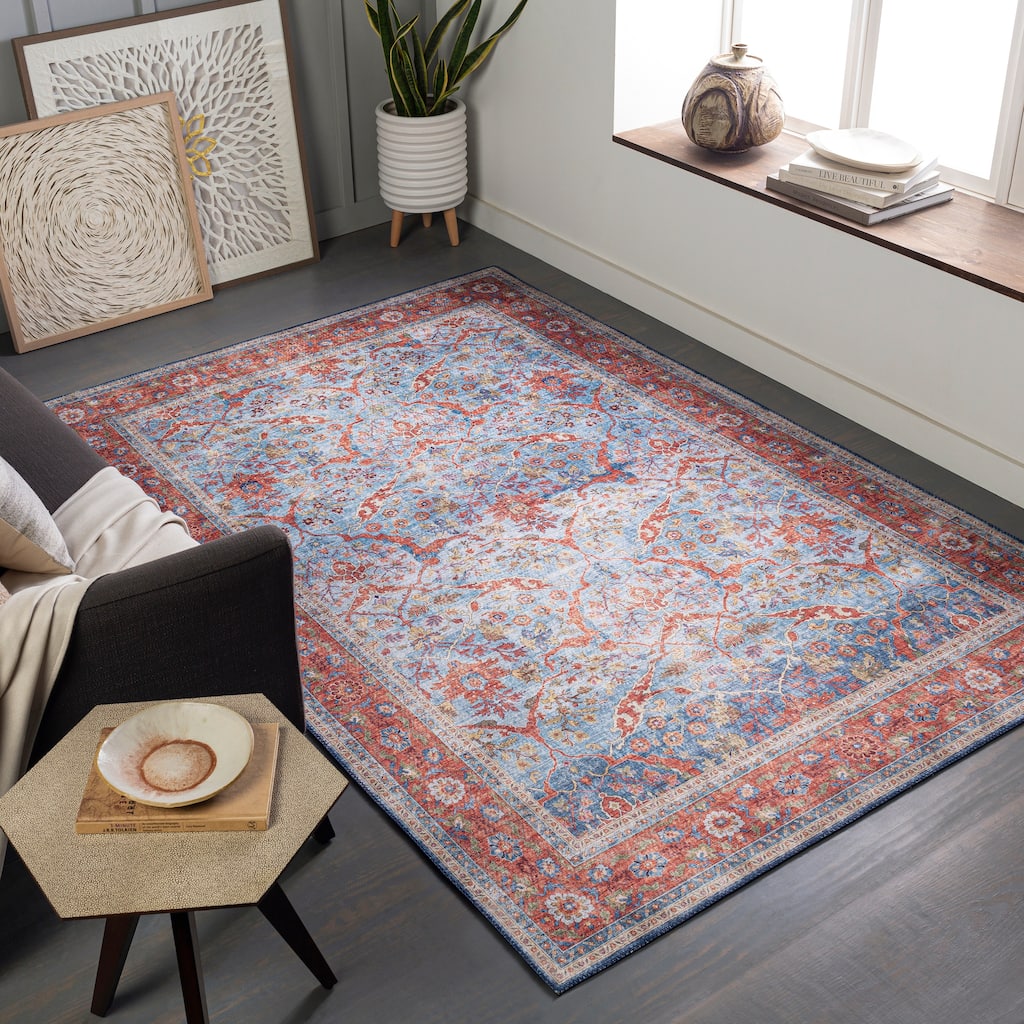 Artistic Weavers Sudeep Traditional Persian Printed Area Rug