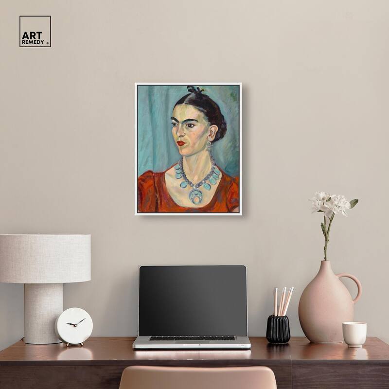 Frida Kahlo by Magda Pach 1933 Canvas by Art Remedy