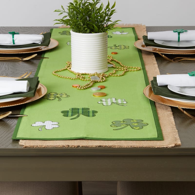 DII St. Patrick's Day Table Runner