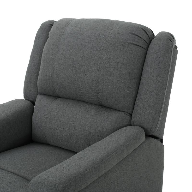 Jennette Fabric Swivel Gliding Recliner by Christopher Knight Home