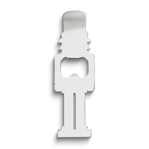 Curata Non-Tarnish Nickel-Plated Nutcracker Bottle Opener