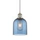 Option Brushed Satin Nickel / Princess Blue