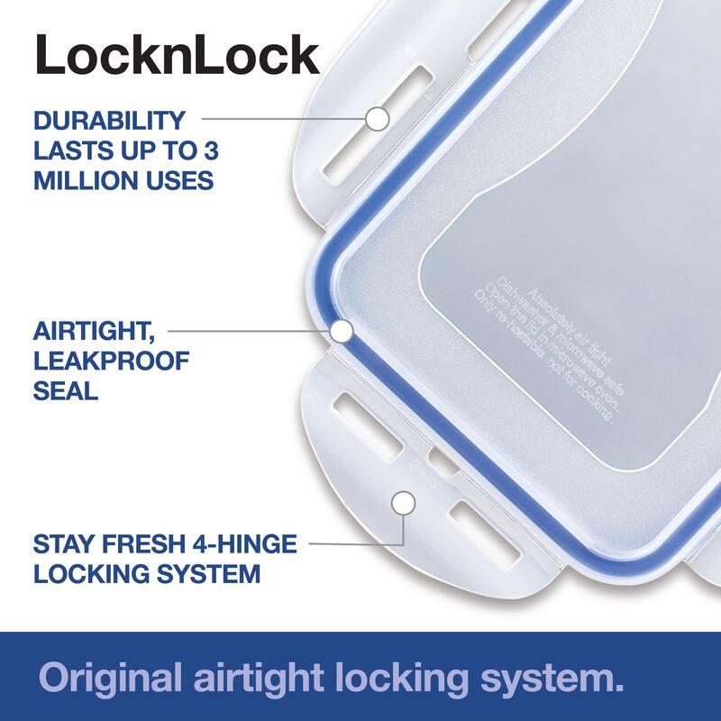 LocknLock Specialty 10Ounce Onion Container, Set of 2 Bed Bath
