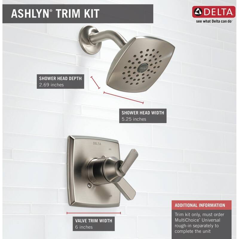 Delta Ashlyn Monitor 17 Series Dual Function Pressure Balanced Shower
