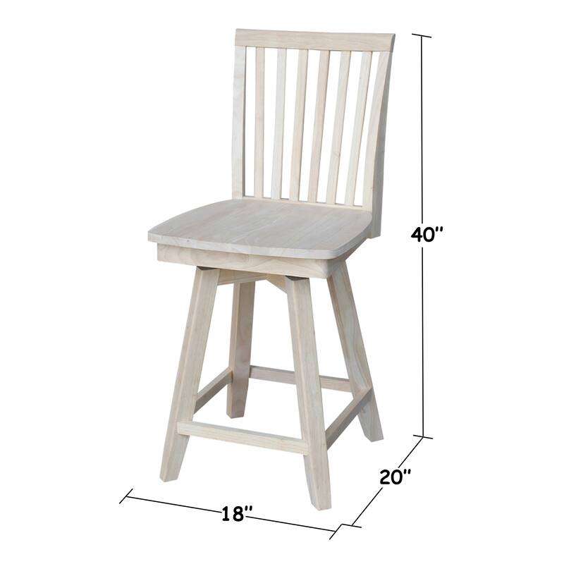 Porch & Den Pontalba Swivel Stool