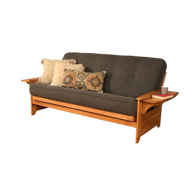 Somette Phoenix Butternut Futon Set with Mattress