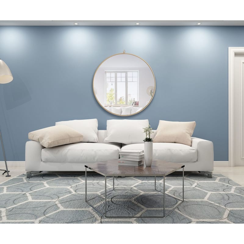 Elegant Lighting Eternity 36" Diameter Circular Metal Framed Wall
