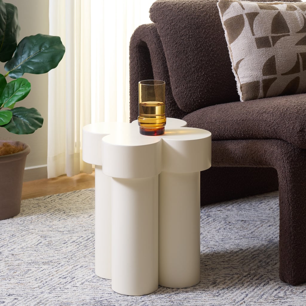 SAFAVIEH Home Bastien Accent Table, Fully Assembled - 15"W x 15"D x 16"H