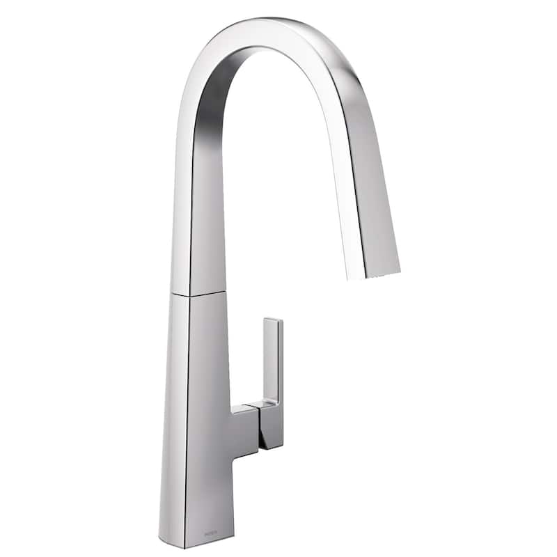 Moen OneHandle Pulldown Kitchen Faucet Chrome Bed Bath & Beyond