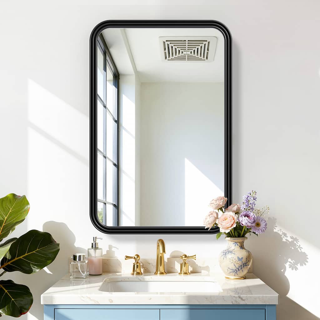 Dovelina Medicine Cabinet Wall-Mounted Cabinet with Magnetic Doors - 35.4*23.6