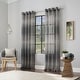 preview thumbnail 6 of 10, Scott Living Atlantic Ombre Open Weave Sheer Grommet Curtain Panel, Single Panel