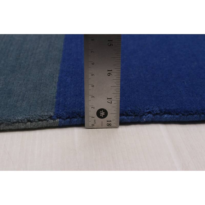 ECARPETGALLERY Hand-knotted Opulence Grey Wool Rug - 9'10 x 13'1