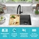 preview thumbnail 83 of 162, KRAUS Kore Workstation Undermount Stainless Steel Kitchen Sink