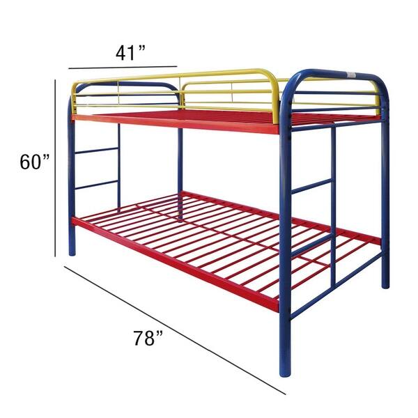ACME Thomas Bunk Bed (Twin/Twin) in Rainbow Bed Bath & Beyond 36245238