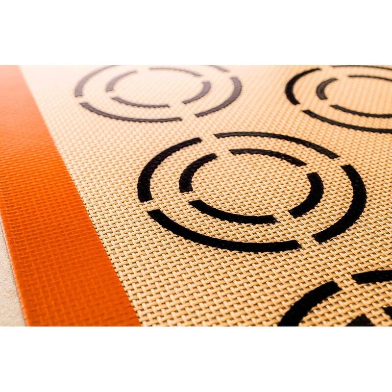 Silpat AE420295-12 Perfect Cookie Non-Stick Silicone Baking Mat, 11-5/8" x 16-1/2"