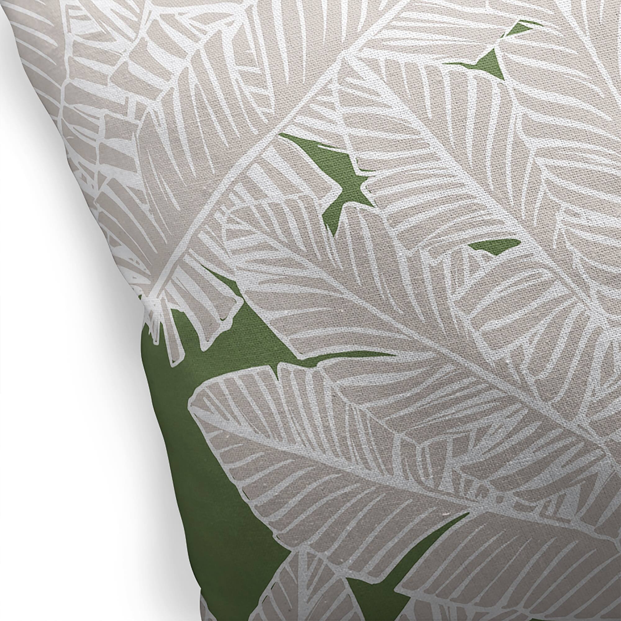 BANANA LEAVES GREEN Accent Pillow By Kavka Designs - Bed Bath & Beyond ...