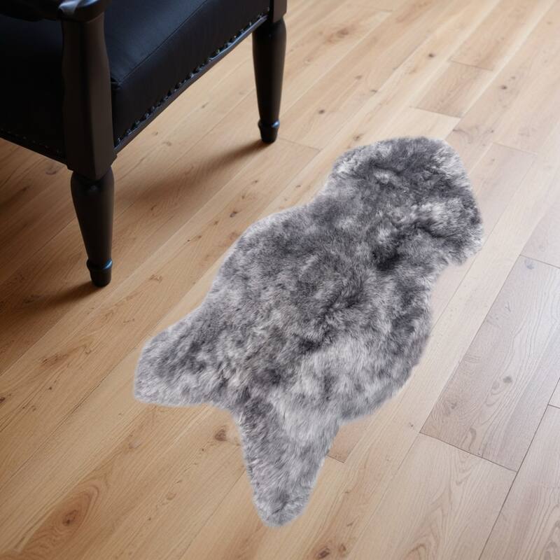 Non Skid Durable Area Rug - 36' X '24' X '2 - Gray - Novelty