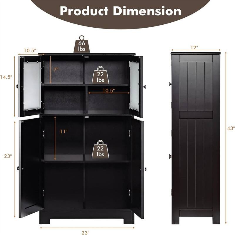 Bathroom Floor Cabinet
