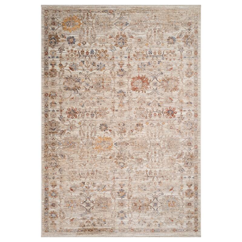 Albany Vintage Power-Loom Ivory Area/Runner Rug - 2'6" x 10'