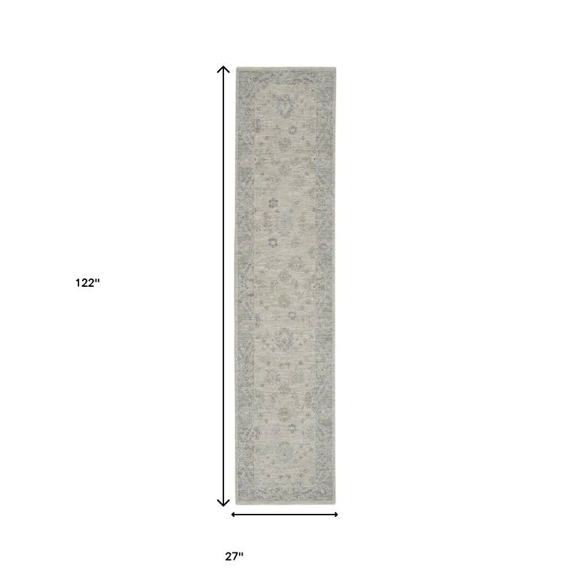 Power Loomed Floral Traditional Area Rug