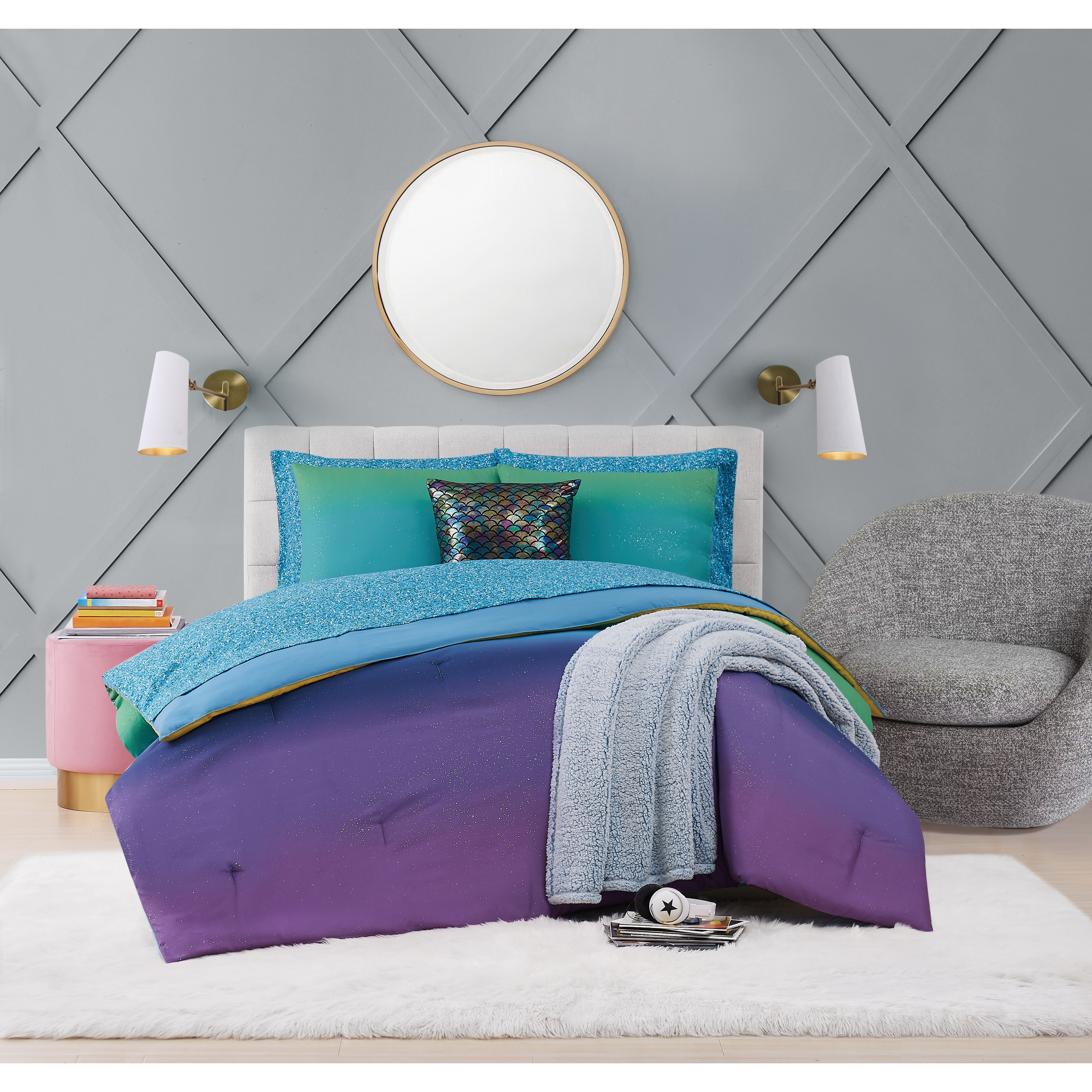 Girls ombre bedding online