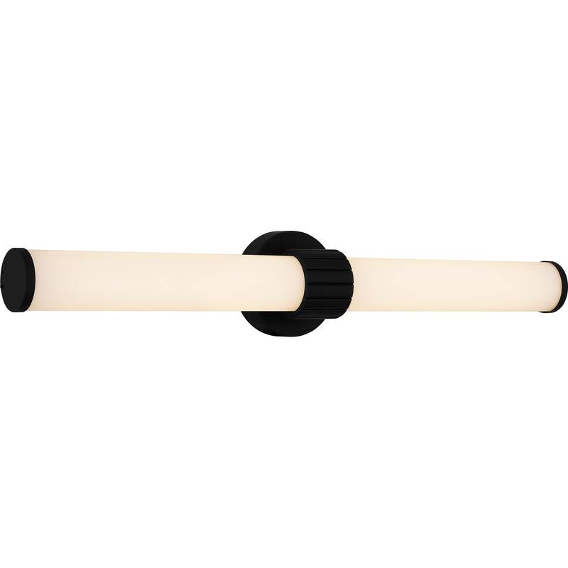 Kaye Integrated LED Matte Black Bath Light