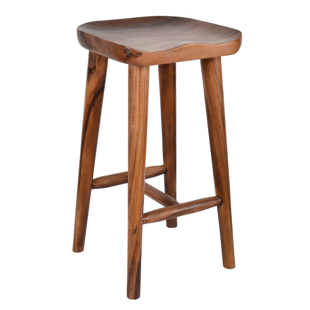 Suar Contoured Bar Stool
