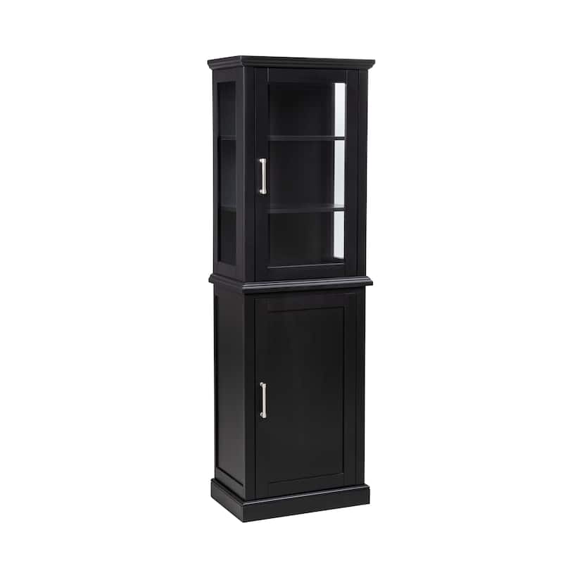 Serenity Tall Cabinet Black