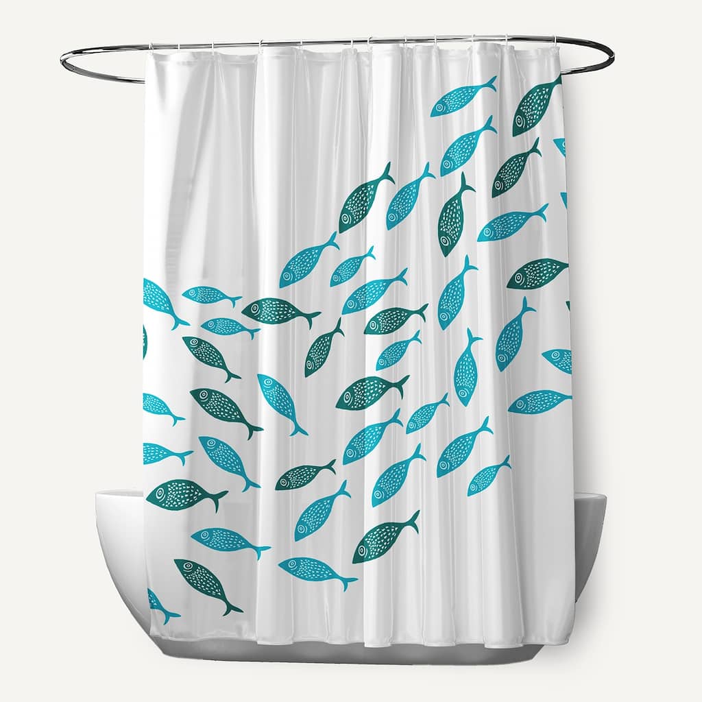 Escuela Animal Print Print Print Shower Curtain