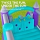 preview thumbnail 9 of 7, Sunny & Fun Bounce House, Bouncy House for Kids with Dual Slide and Air Pump