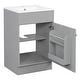 preview thumbnail 7 of 17, Christopher Knight Home - Ethan 20" Bathroom Wooden Vanity with Sink and Storage Cabinet