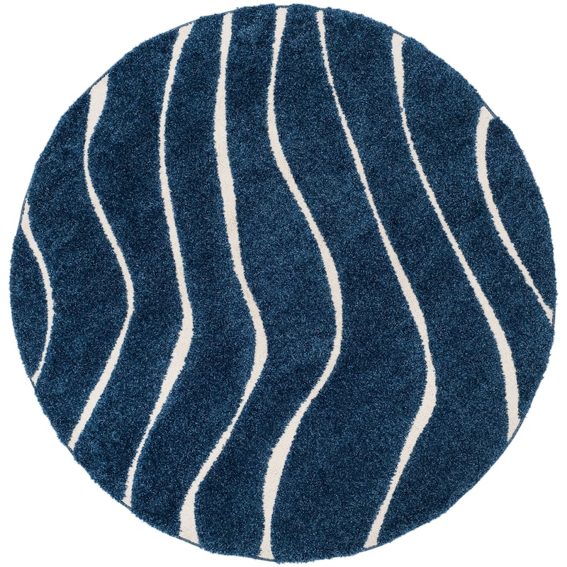 SAFAVIEH Florida Shag Hervor Soft Serene Waves 1.2-inch Thick Rug